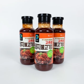 ซอสหมักหมูเกาหลี รสโคชูจัง Chungjungone Gochujang Pork Bulgogi 고추장 돼지 불고기 บุลโกกี นำเข้าจากเกาหลี