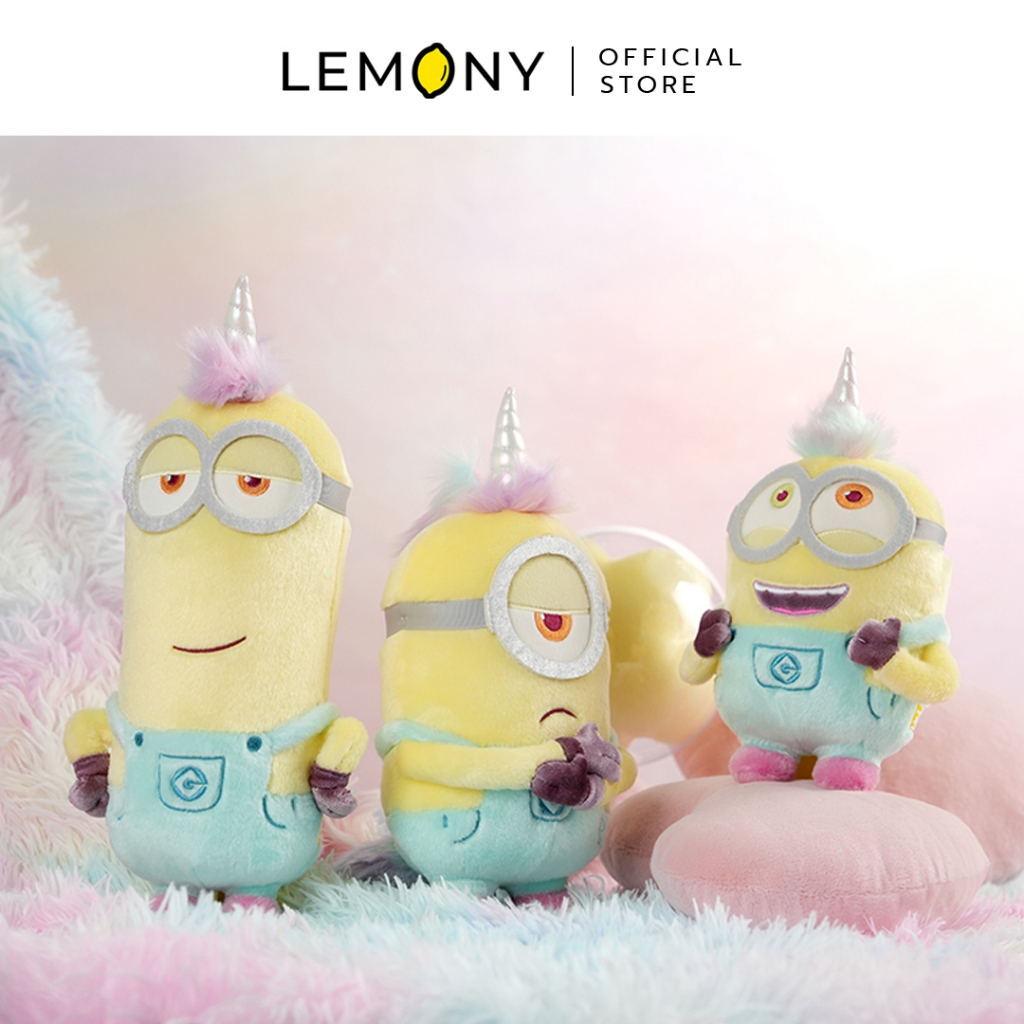 LEMONY دمية مينيون بزي يونيكورن — صورة 8