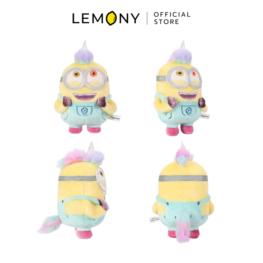 LEMONY دمية مينيون بزي يونيكورن — صورة 3
