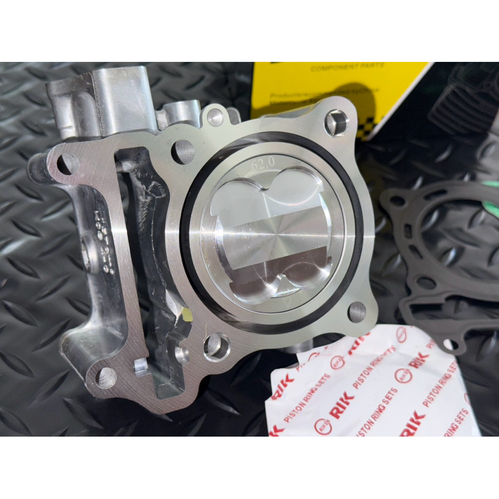 เสื้อพร้อมลูกสูบpcx160ลูก62และ63งานcnc