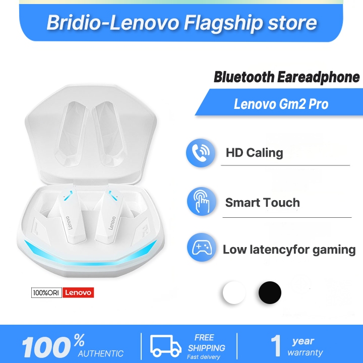 BRIDIO GM2 PRO 5.3 ชุดหูฟังเกมมิ่งบลูทู ธ 8D เพลงความบันเทิงสองโหมดไมโครโฟนลดเสียงรบกวน