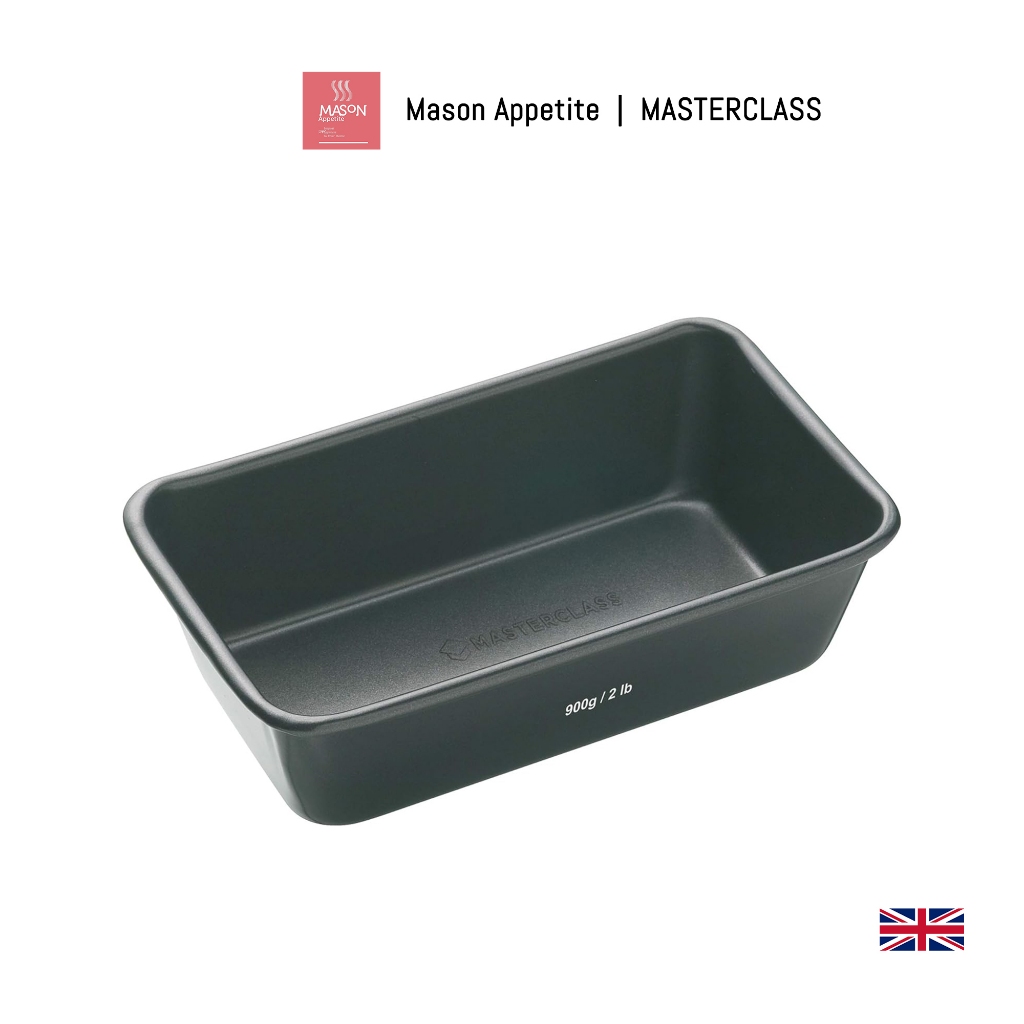 135803	KCMCHB9 MC Non-Stick Loaf Pan 23x13cm, Sleeved พิมพ์อบขนมทรงโลฟแพน แบรนด์มาสเตอร์คลาส อังกฤษ