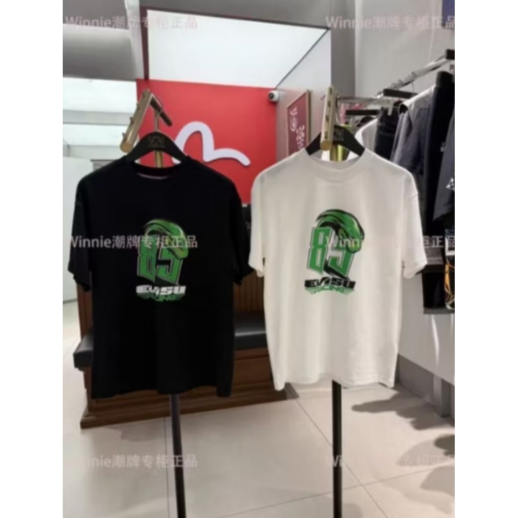 เคาน์เตอร์แบรนด์ EVISU Winnie Tide ของแท้ สำหรับผู้ชาย 25 ฤดูร้อน Wang Yibo