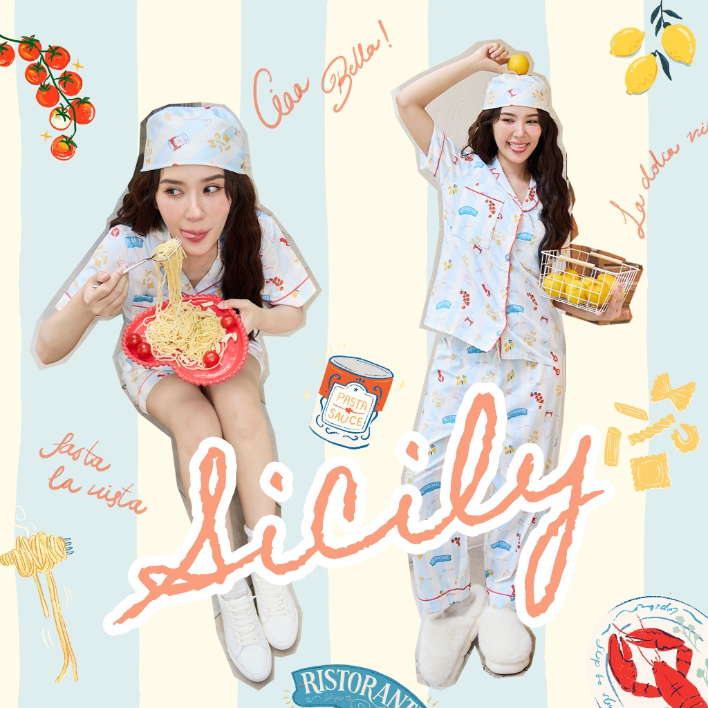 ชุดนอน sliptosleep - Sicily Set