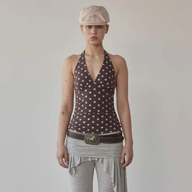 [Sculptor] Dot Halter Top พร้อมส่ง!