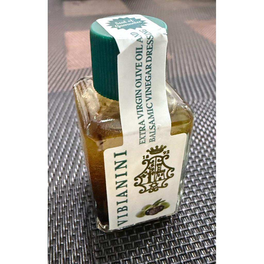 น้ำมันมะกอก Extra Virgin Olive Oil & Balsamic(ชุดละ10ขวด) จากสายการบิน |ขนาด10mlหมดอายุ Sep’26 ตามฉล