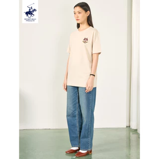 Beverly Hills Polo Club เสื้อยืดคอกลม Size 2XL (รอบอก 46 นิ้ว)