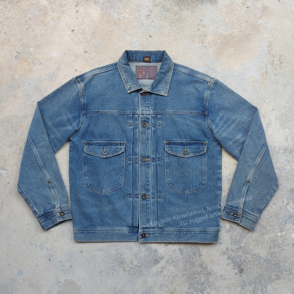 Double RL (RRL) Ralph Lauren Cowboy Denim Jacket