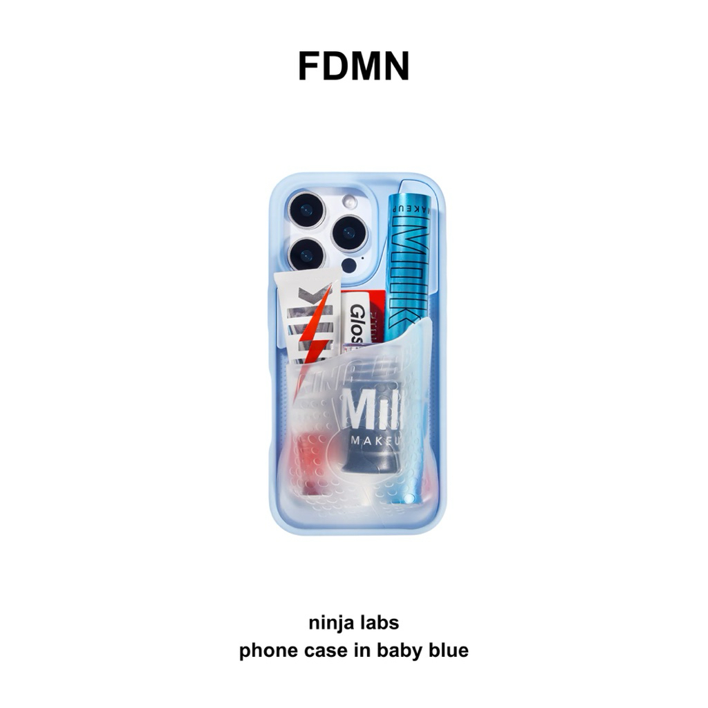 fdmn | (พร้อมส่ง) ninja labs phone case in baby blue