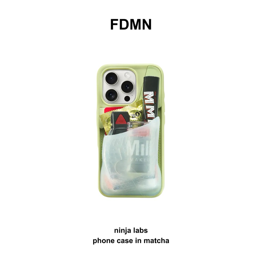 fdmn | (พร้อมส่ง) ninja labs phone case in matcha
