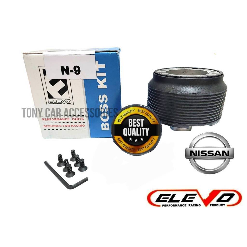 คอพวงมาลัยแต่ง N-9 คอหนา สำหรับรถรุ่น Nissan Sunny 95 B14 พรีเซีย, NEO.Cefiro96, A32,A33,Frontier,Pr