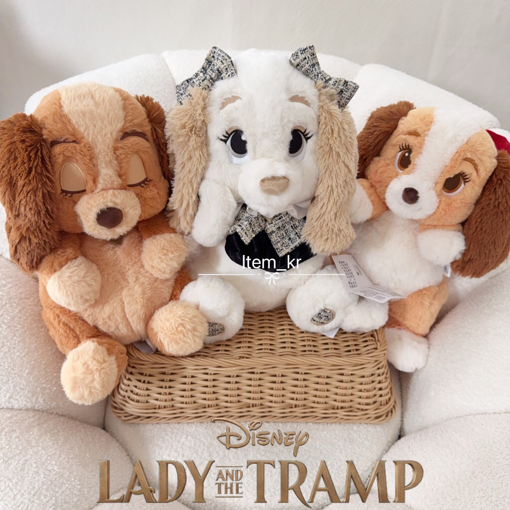 ♡พร้อมส่ง♡ ตุ๊กตา Lady(Lady and the Tramp) ลิขสิทธิ์แท้ disneystore