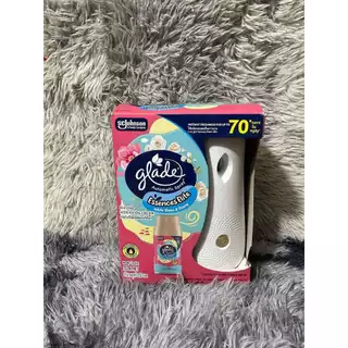 Glade automatic spray เครื่องพ่นสเปรย์น้ำหอมอัตโนมัติ 3อิน1( รีฟิล+เครื่อง+ุถ่าน2ก้อน)