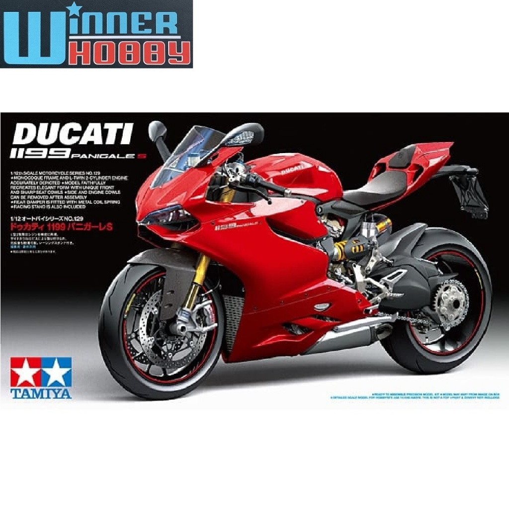 Tamiya 14129 Ducati 1199 Panigale S 1/12