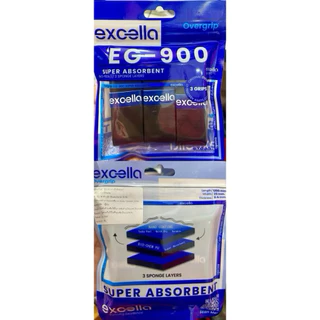 ขวัญใจสายหนึบ #กริปพันด้าม EXCELLA Eg-900 #พันด้ามไม้แบด *New Package ใช้แล้ว มั่นใจ