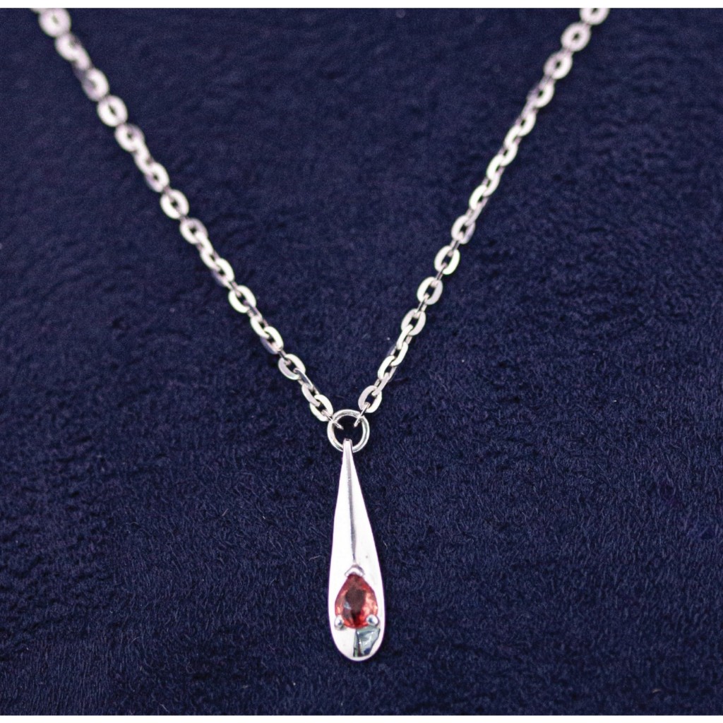 สร้อยคอ Fancy Sapphire ทองคำ 9K