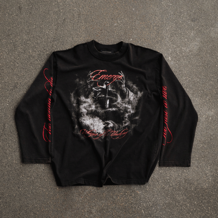 EM ASHBORNE SHADOWS LONG-SLEEVED T-SHIRT / เสื้อยืดแขนยาว ราคา ถูกที่สุด ดีลบีเคเค แกลเลอรีภาพที่ 2