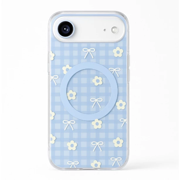 Connex MAG Clear เคสใสลายดอกเดซี่ iPhone 15/16/17 Series