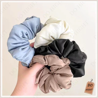 พร้อมส่ง⚡ มีเก็บเงินปลายทาง💸 ยางรัดผมผ้าแบบหนา มี 4 สีให้เลือก (ราคาต่อ 1 ชิ้น) : Do hight