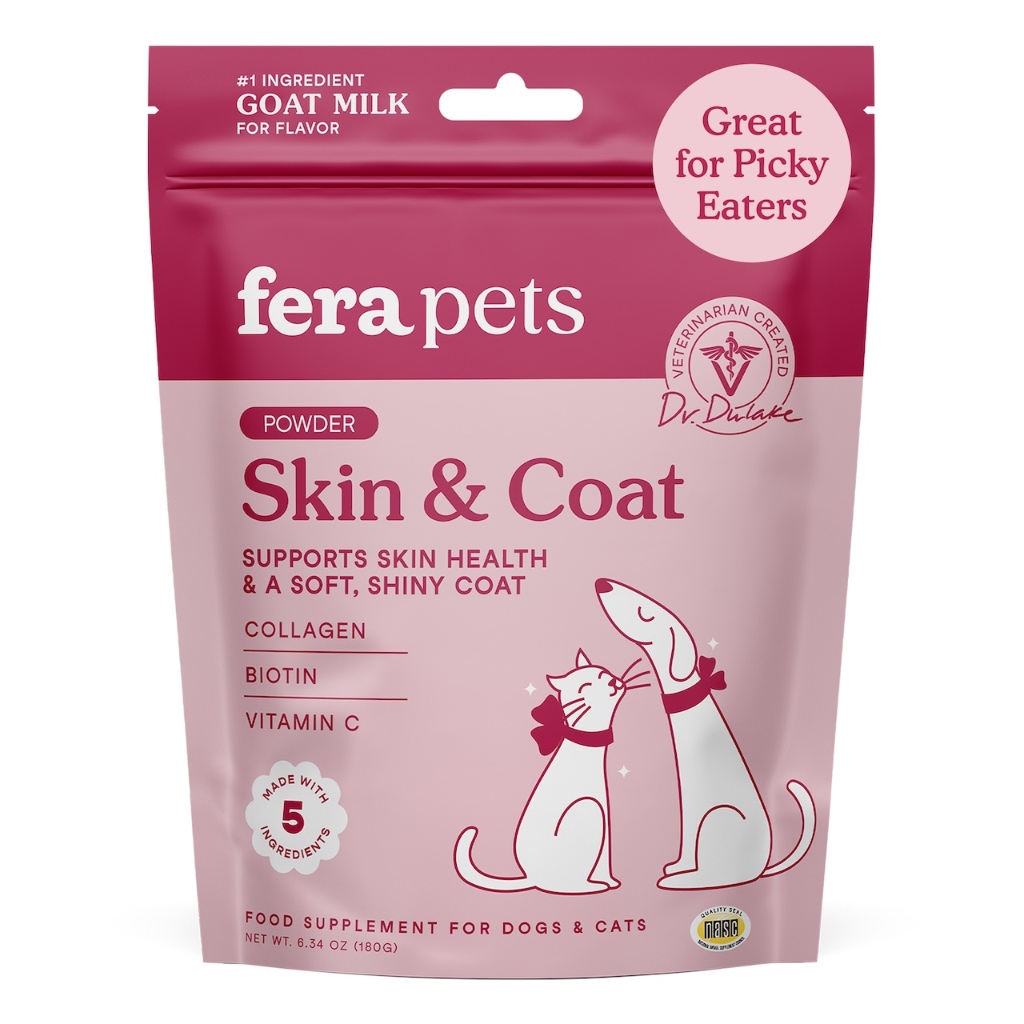 Fera Pets Skin + Coat Goat Milk Topper