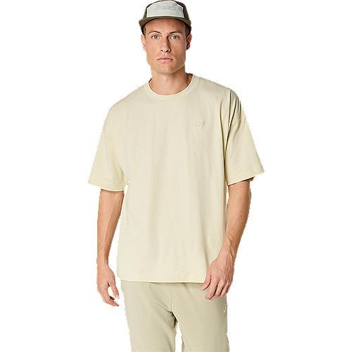 ASICS :  2031E698.250 ASICS SPIRAL RELAXED FIT EMBROIDERY TEE MEN เสื้อคอกลมผู้ชาย ของแท้