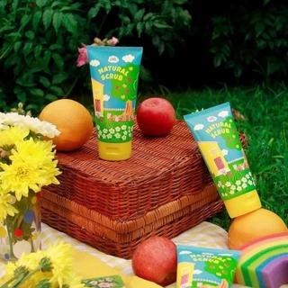 NATURAL SCRUB | สครับขัดผิวกลิ่นน้ำนมข้าว