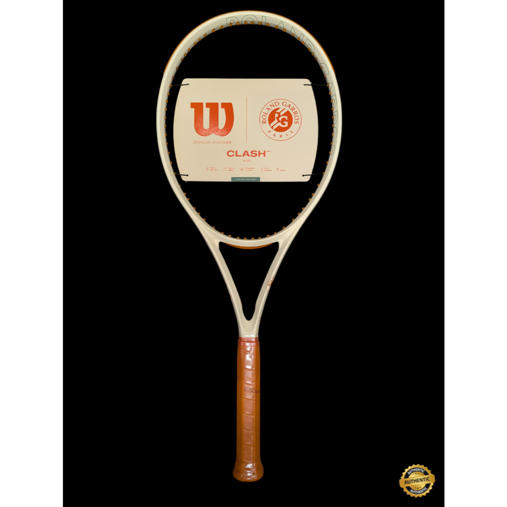 ไม้เทนนิส Wilson CLASH 100 V3 RG 2025 ไม้เทนนิส ของแท้ (สินค้าสั่งขึ้นเอ็น ไม่รับเปลี่ยน)