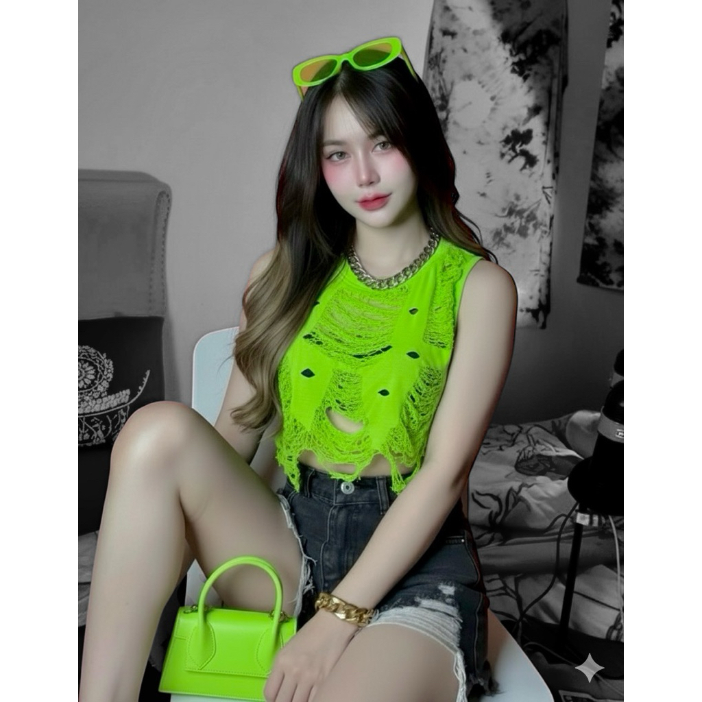 เสื้อแต่งขาด แบบตัดแขน