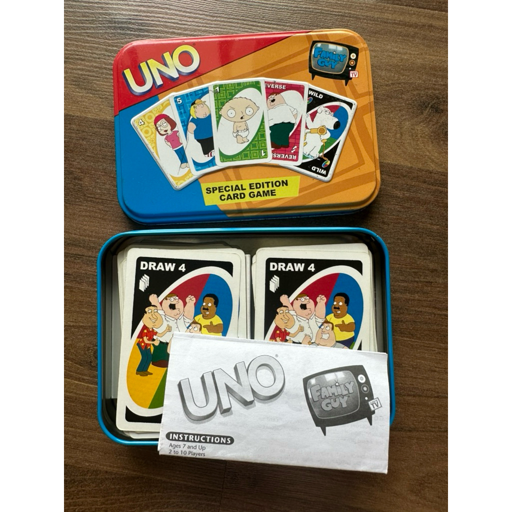 UNO Family Guy Special Edition  (2004) / Rare