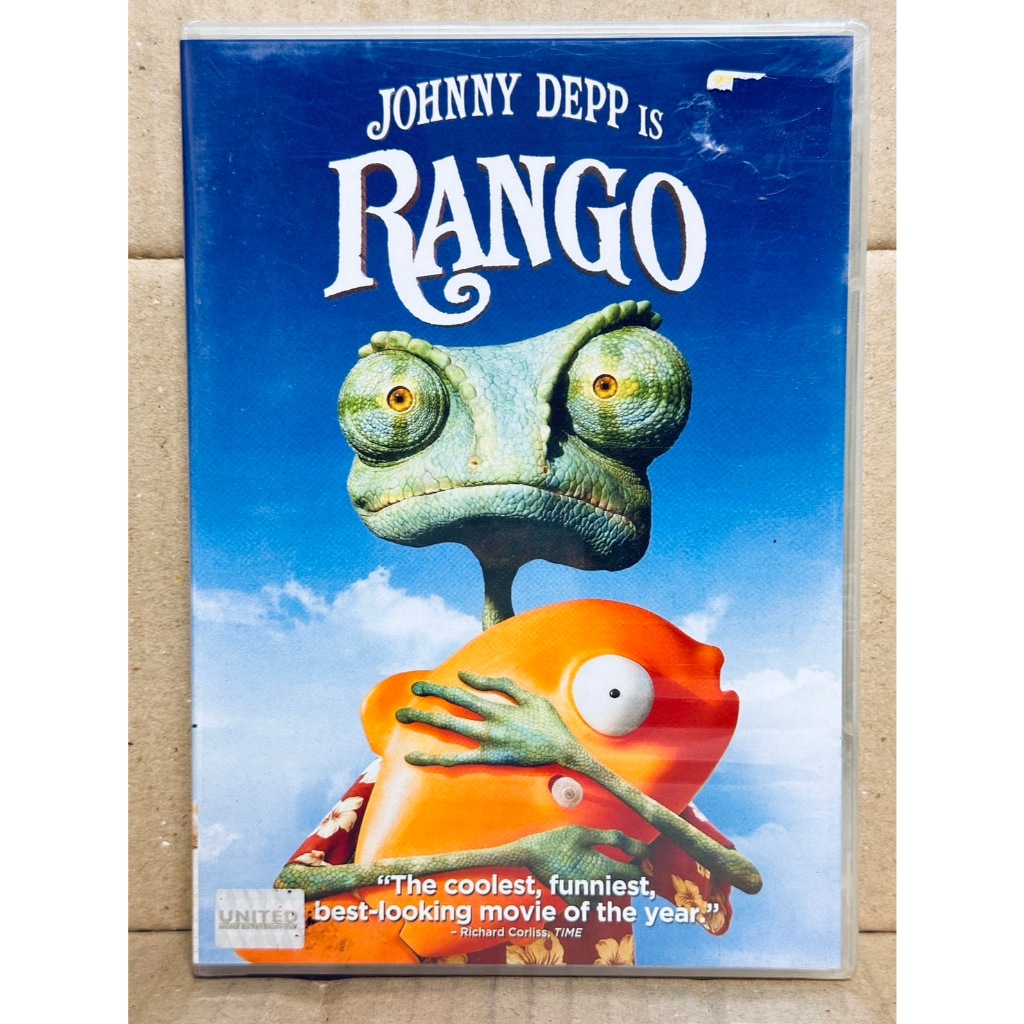 DVD : RANGO (2011)  แรงโก้ ฮีโร่ทะเลทราย " Johnny Depp, Isla Fisher "