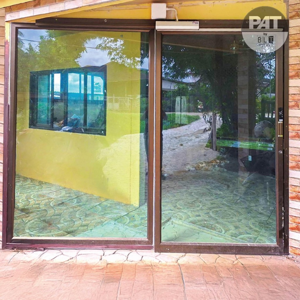 PAT PJT-01 ประตูออโต้ดอร์บานเลื่อน Automatic Sliding Door รูปที่ 4