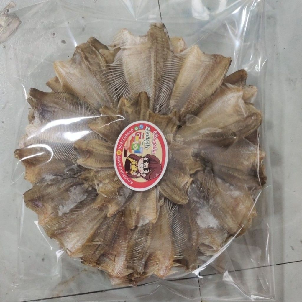 พร้อมส่ง ปลากระดี่ตากแห้ง 1 แพค 5 วง สดสะอาดไม่มีค้างสต๊อก ตากแห้งมากไม่มีกลิ่นเหม็น
