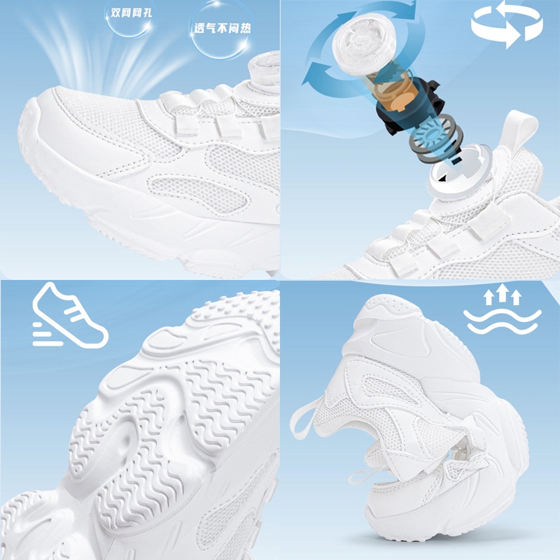 【YEY】รองเท้ากีฬาหนังสำหรับเด็ก Mesh Kids School Mesh รูปที่ 2
