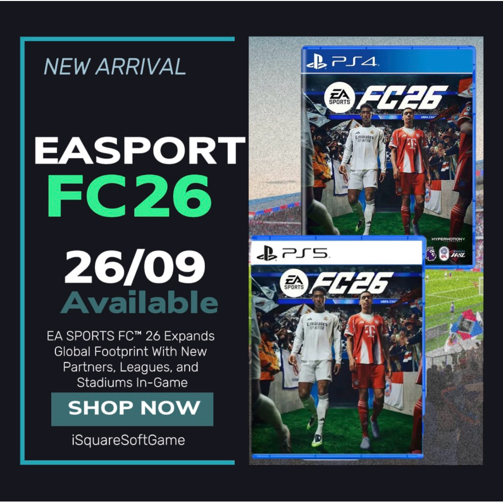 EA Sport FC 26 for PS4 and PS5
