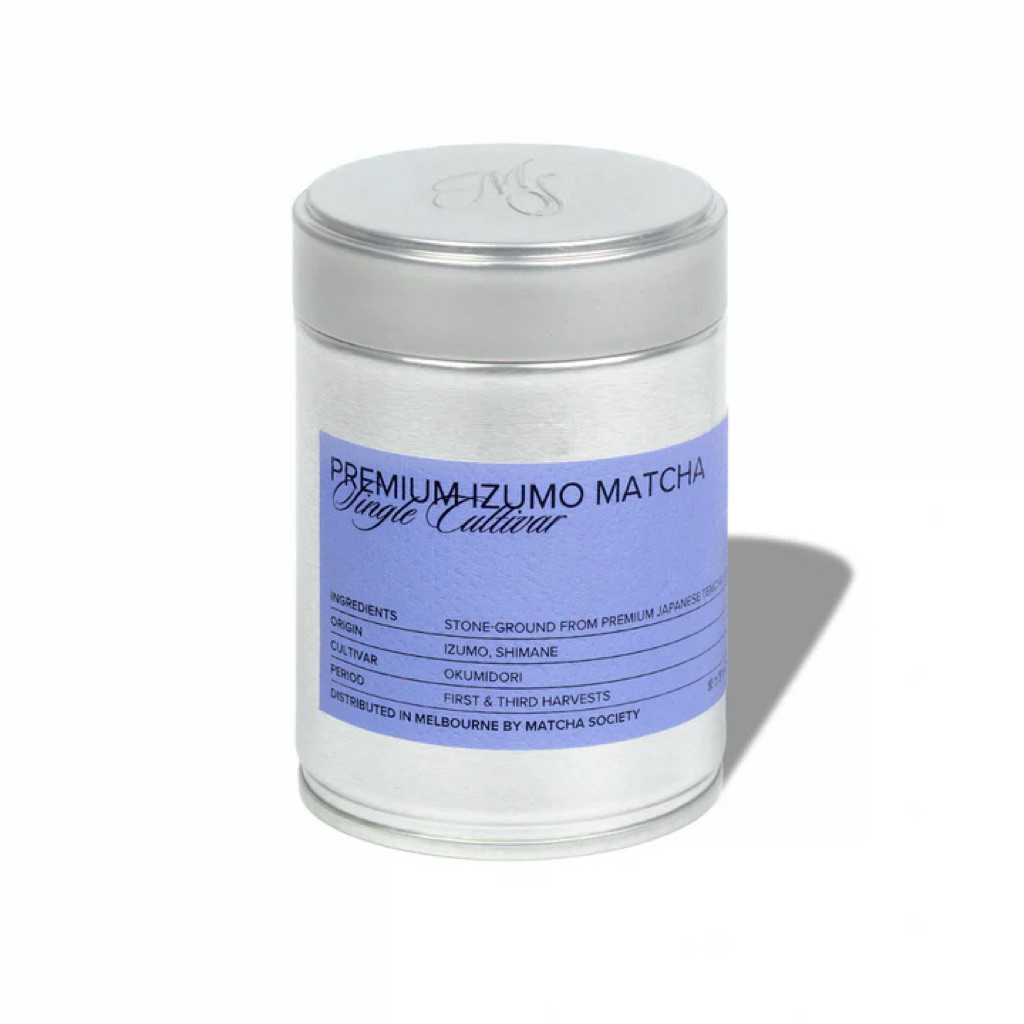 [พรีออเดอร์] MATCHA SOCIETY Premium Izumo Matcha 50g