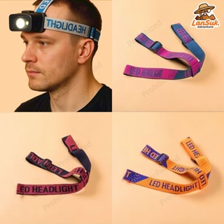 สายรัดหน้าผาก สายรัดหน้าผากหน้าไฟ สายรัดหน้าผากสำหรับไฟฉายคา…