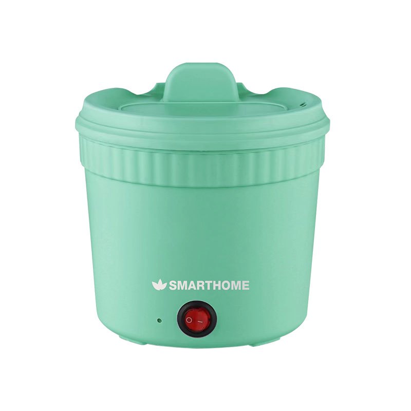 SMARTHOME หม้อไฟฟ้าอเนกประสงค์ หม้อมาม่า หม้อสุกี้ หม้อชาบู ไซส์มินิ ความจุ 1 ลิ