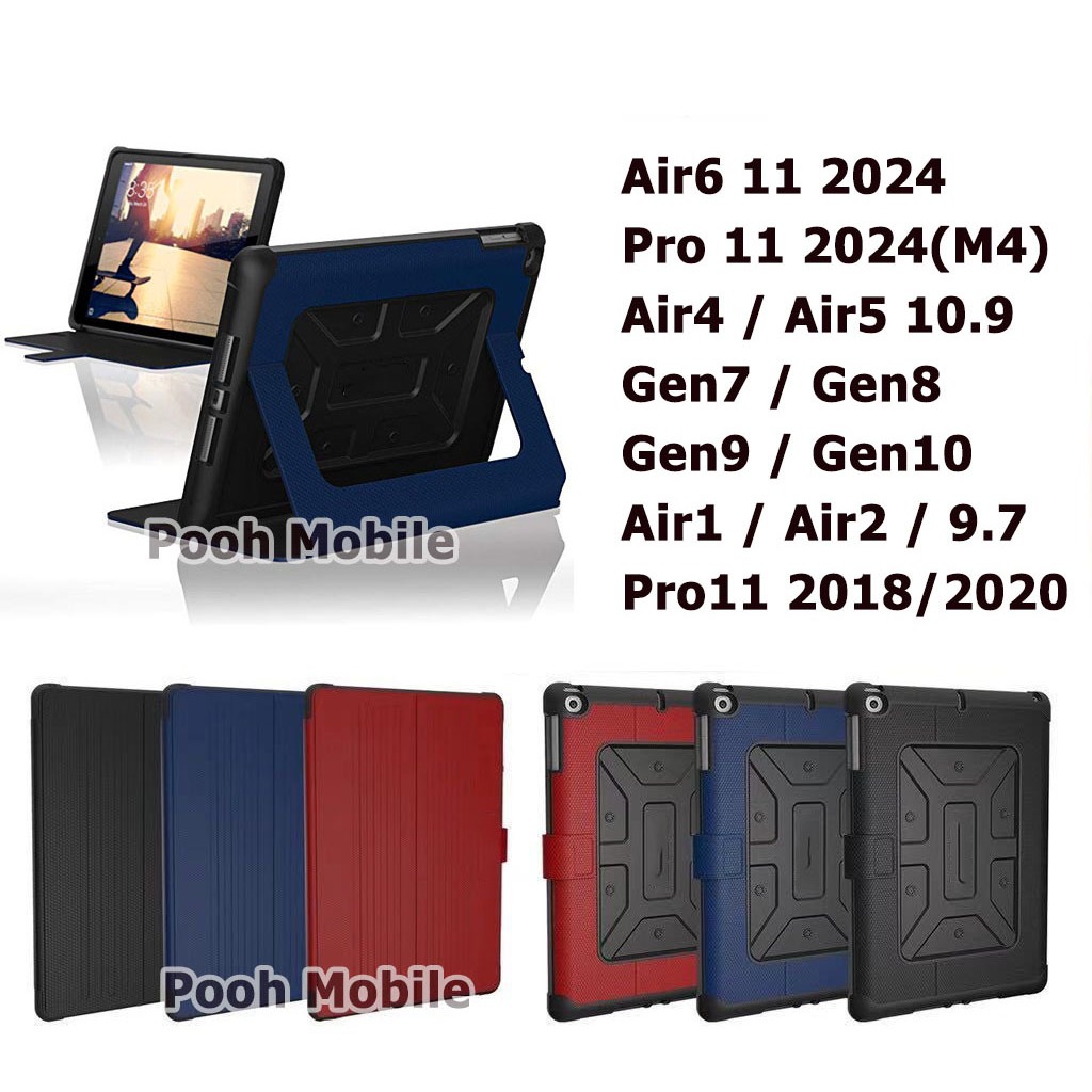 เคส สำหรับ IPAD Ari6 11 2024 Gen11 A16 Air7 Gen10/Gen7/Gen8/Gen9 10.2/Air4/Air5 10.9/Pro11 2020/2021 ใส่ปากกาได้ 030