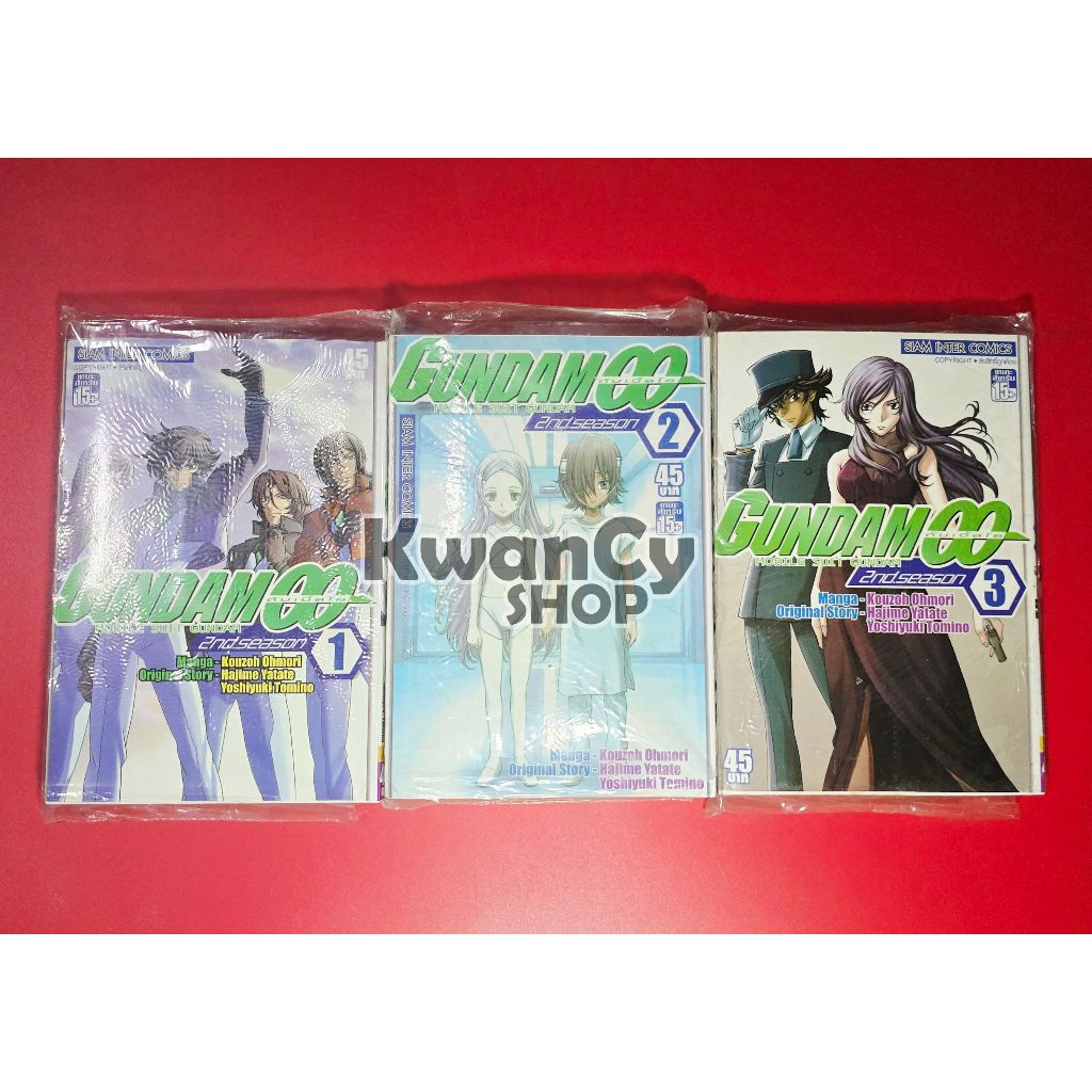 (แพ็คชุด) GUNDAM OO 2nd เล่ม 1-3 (หนังสือการ์ตูน มังงะ)