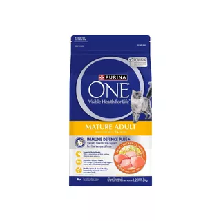 Purina ONE เพียวริน่า วัน อาหารเม็ด ลูกแมว แมวโต ขนาด 1.1-1.2Kg.