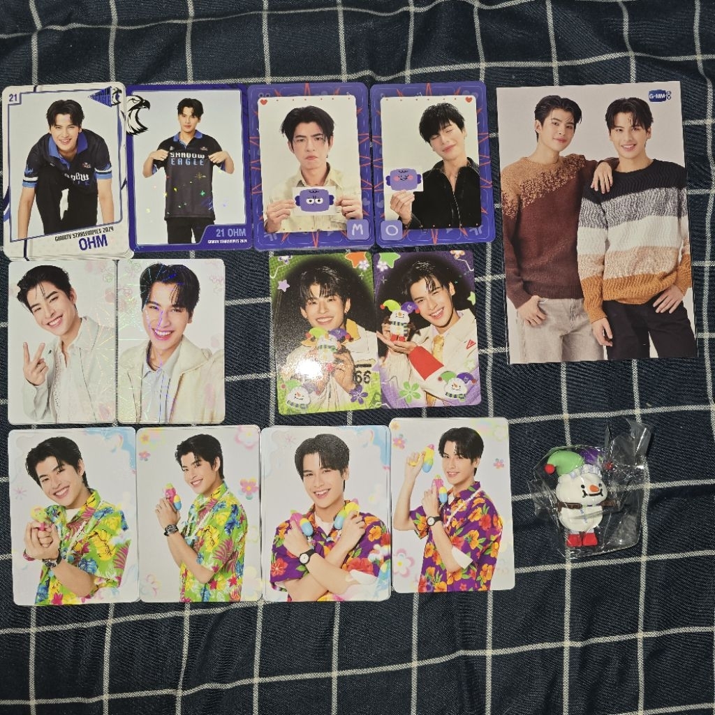 สินค้า ของสะสม MarkOhm Mark Pakin Ohm Thipakorn มาร์คโอม GMMTV