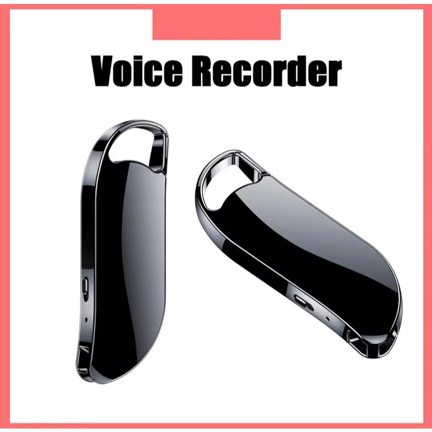 VM11 Digital Mini เครื่องอัดเสียง MP3 เครื่องเล่นเพลง HiFi การบันทึกเสียงชาร์จเปิดใช้งาน Recorder สําหรับการศึกษาบรรยาย