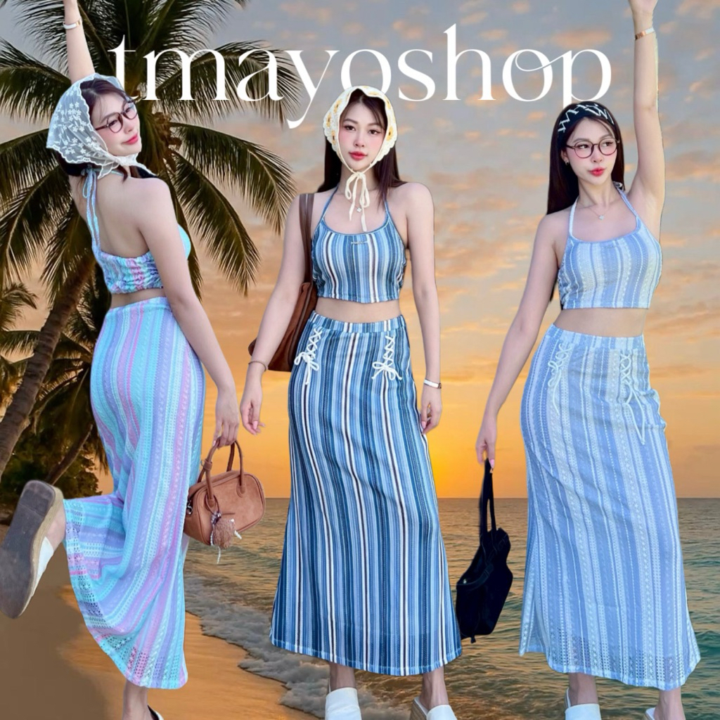 Seeyou  Set สายเดี่ยว✨🌊🌴