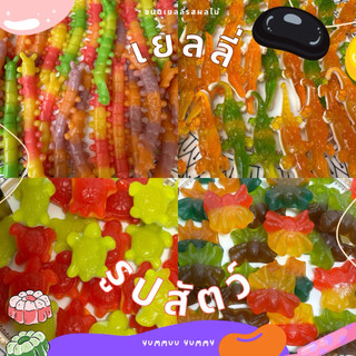 เยลลี่รูปสัตว์ รสผลไม้ สีสันสดใสน่าทาน