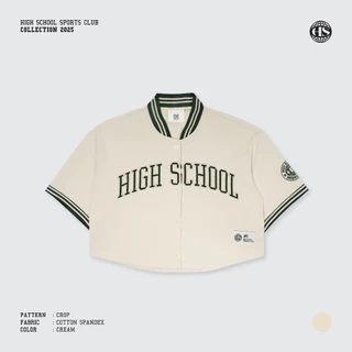 Highschool Sports Collection 2025 Crop baseball เสื้อเบสบอลครอป - OTG24571