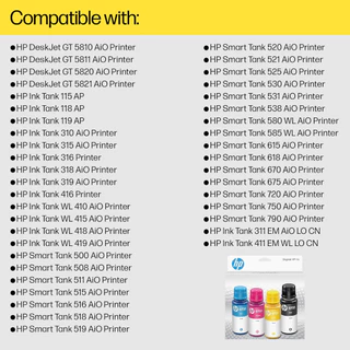 [ส่งด่วน] หมึกเติม HP GT52 GT53 Black/ Color Original Ink Bottle