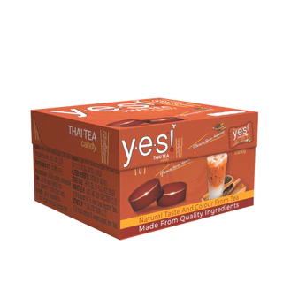 Yes! ลูกอม รสชาไทย Thai Tea 79.2กรัม/กล่อง