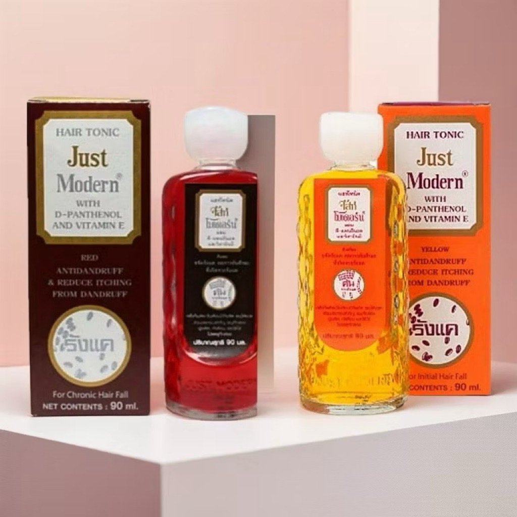 Just Modern Hair Tonic จัสท์โมเดอร์น แฮร์ โทนิค ขจัดรังแค ลดการคันศีรษะ จัสท์โมเดิร์น 90 มล.