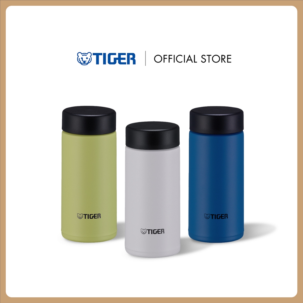 TIGER ไทเกอร์กระบอกสเตนเลสสุญญากาศฝาเกลียว 0.2ล.(MMP-W020)