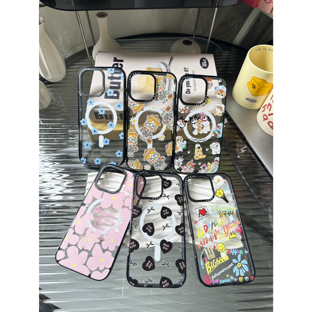 AD536 New case Set1 เคสขอบดำ หลังแข็งขอบแข็ง งานแม่เหล็ก สำหรับI11-16PM กันกระแทกอย่างดี สินค้าพร้อม